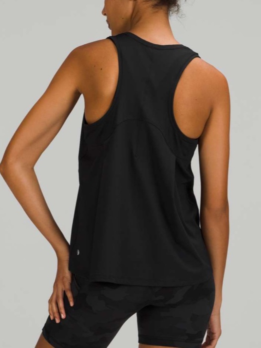 Lululemon Essential Tank Top Train in Black Racerback Size 12